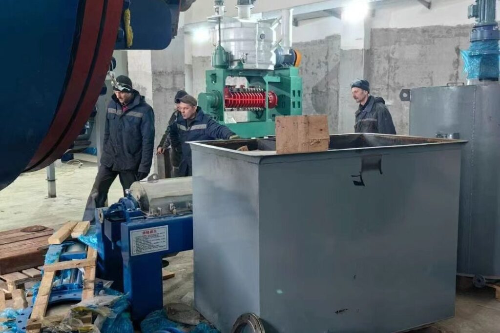 Equipment placement on site