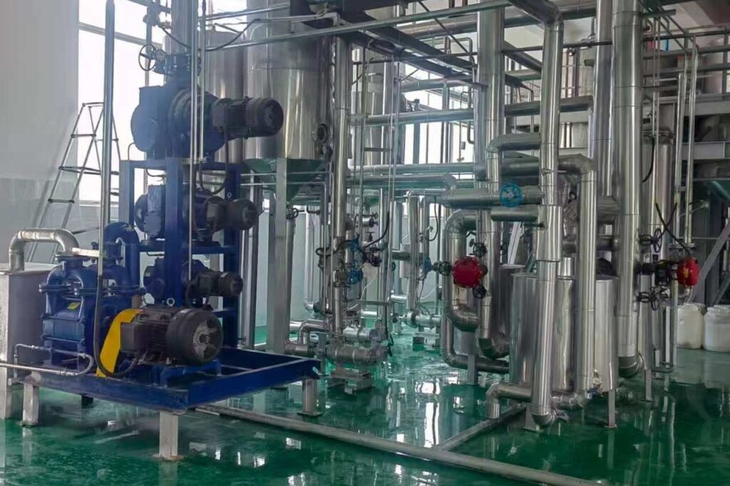 Stainless piping installation
